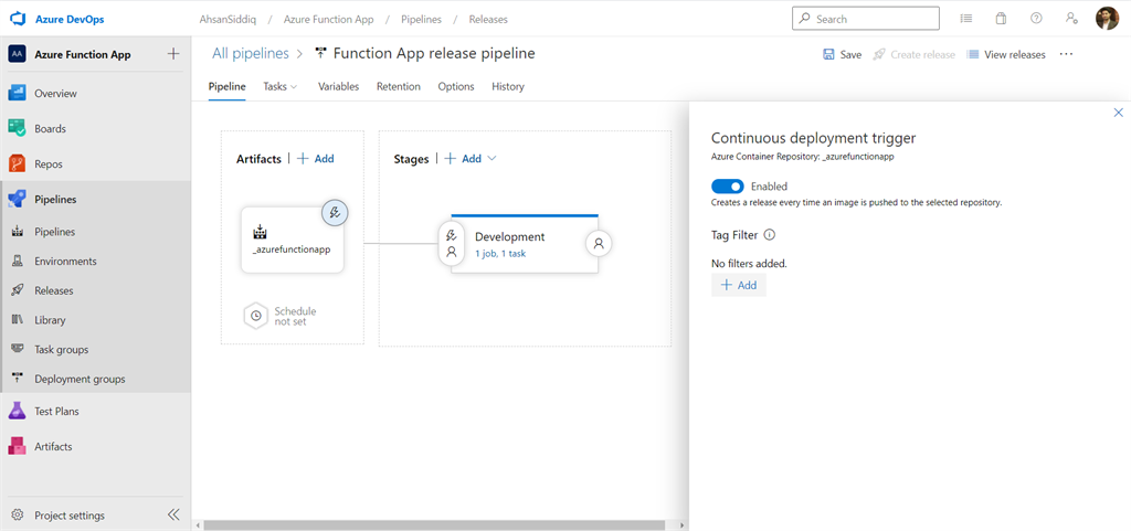 Build CI/CD Pipeline For Azure Container Instances